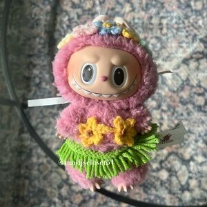 Labubu clothes Hawaiian outfit